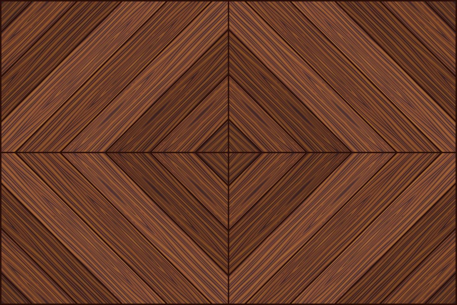 Wooden floor texture motif walnut color vector design illustration