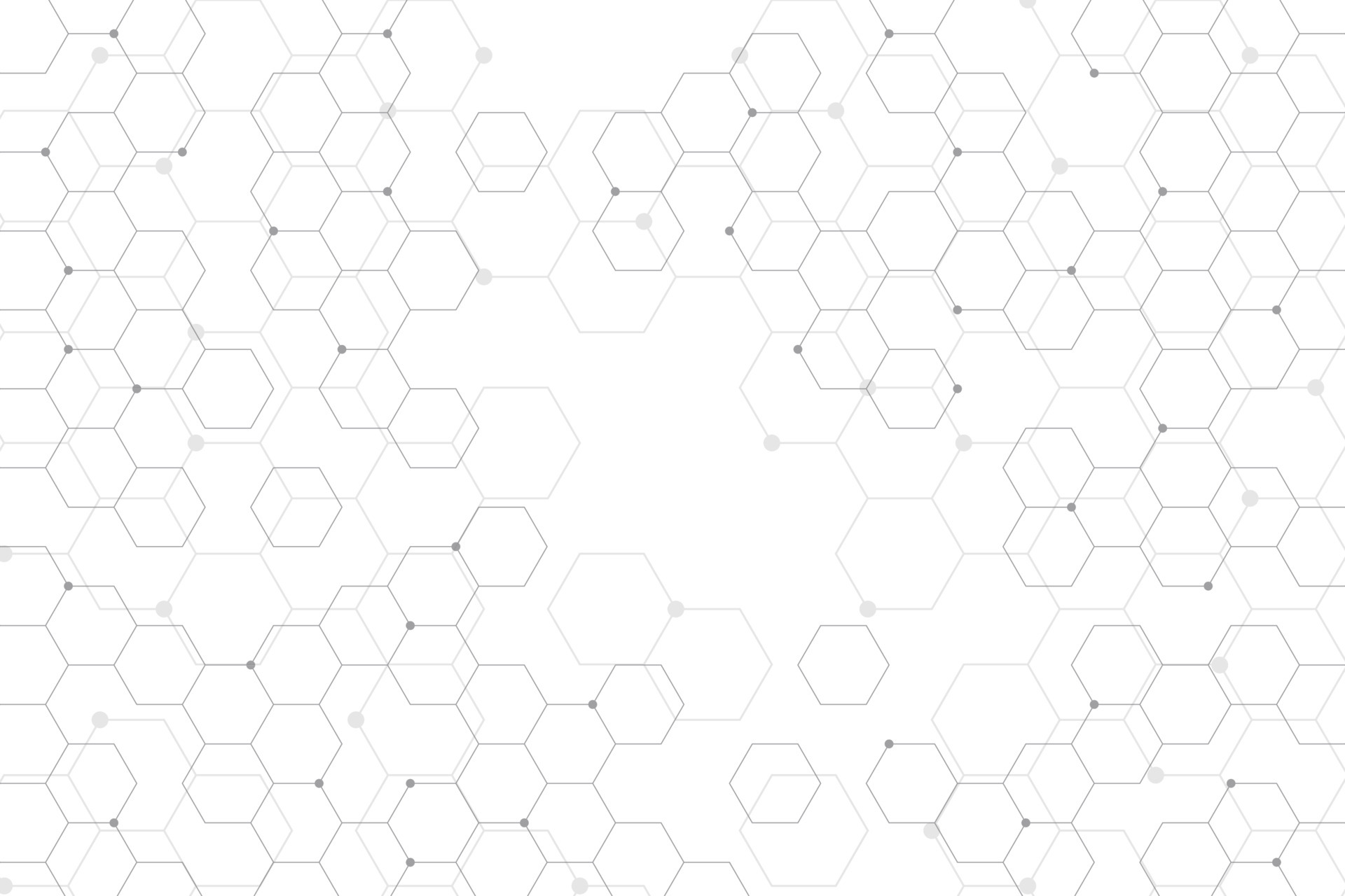 White abstract background with hexagon pattern 6793553 Vector Art at