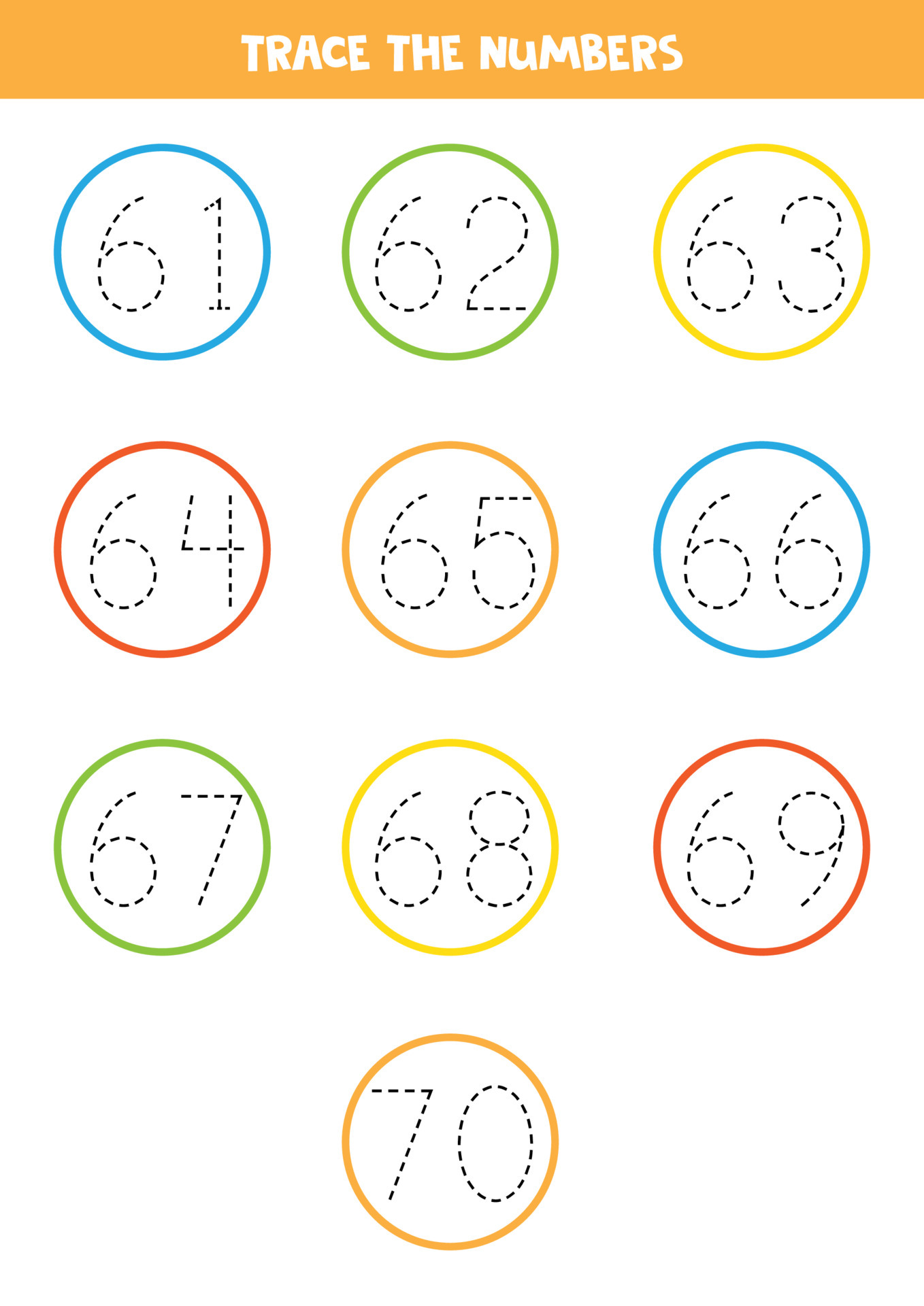tracing-numbers-from-61-to-70-writing-practice-6794213-vector-art-at