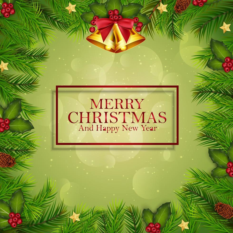 Merry Christmas and Happy New Year 6794876 Vector Art at Vecteezy