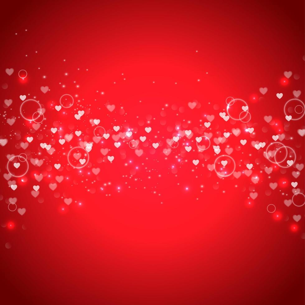 Vector illustration of Valentine's day special offer on red glitter  background 6794954 Vector Art at Vecteezy