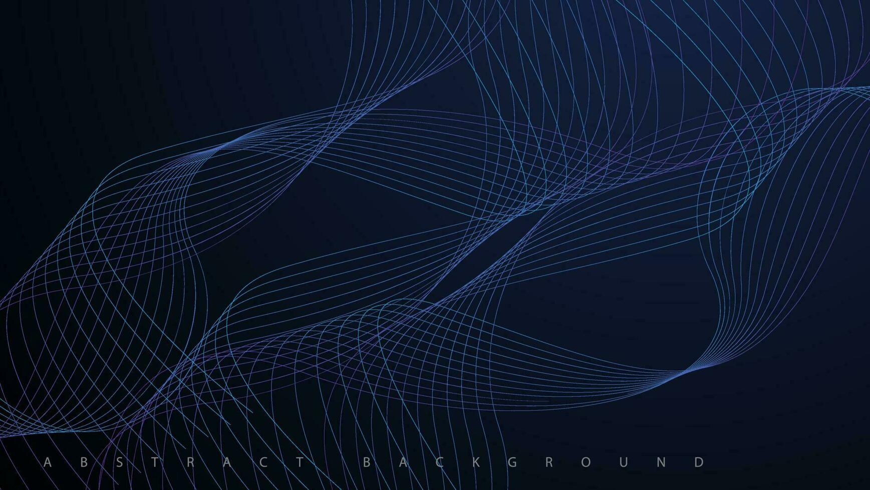 abstract wavy lines background. vector illustration