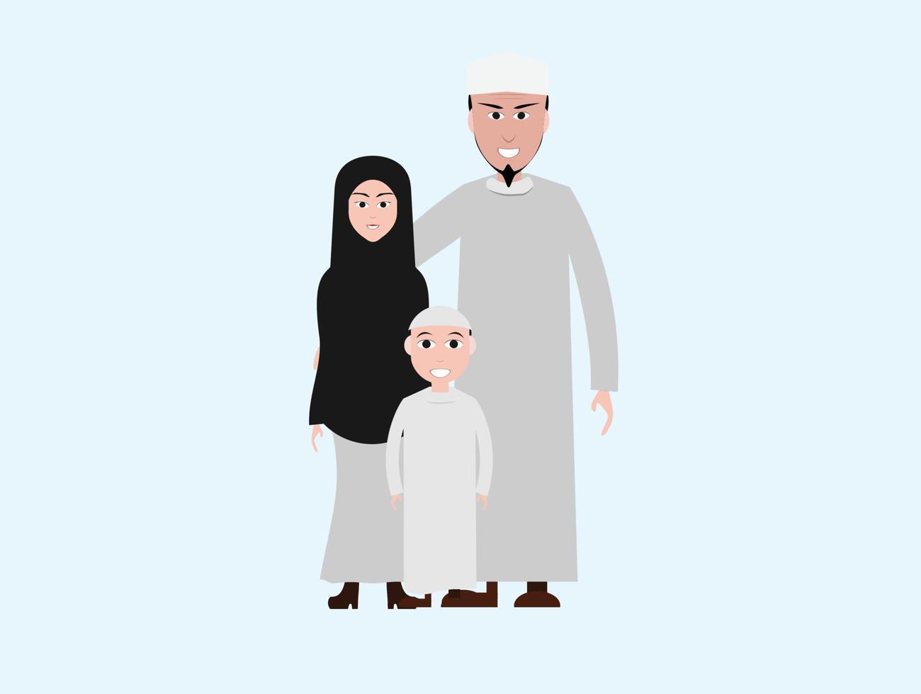 Muslim family cartoon image Islamic attire 6795531 Vector Art at Vecteezy Muslim family cartoon image Islamic attire 6795531 Vector Art at Vecteezy