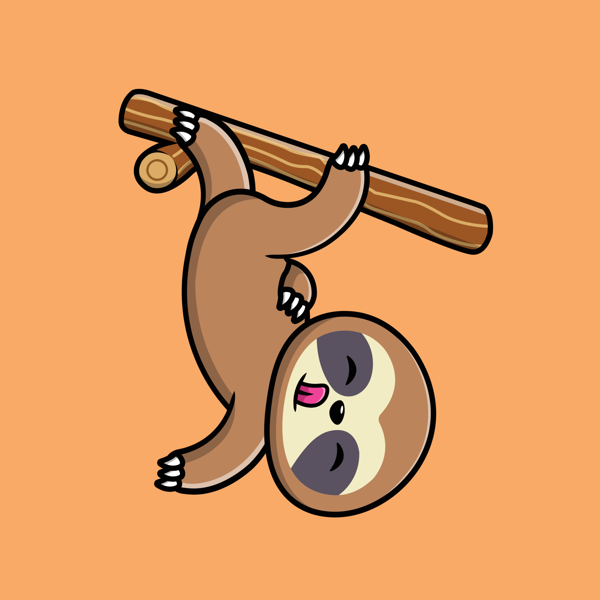Cute Sloth Hanging On Tree Cartoon Vector Icon Illustration. Animal Nature Icon Concept Isolated Premium Vector. Flat Cartoon Style 6795587 Vector Art at Vecteezy Cute Sloth Hanging On Tree Cartoon Vector Icon Illustration. Animal Nature Icon Concept Isolated Premium Vector. Flat Cartoon Style 6795587 Vector Art at Vecteezy