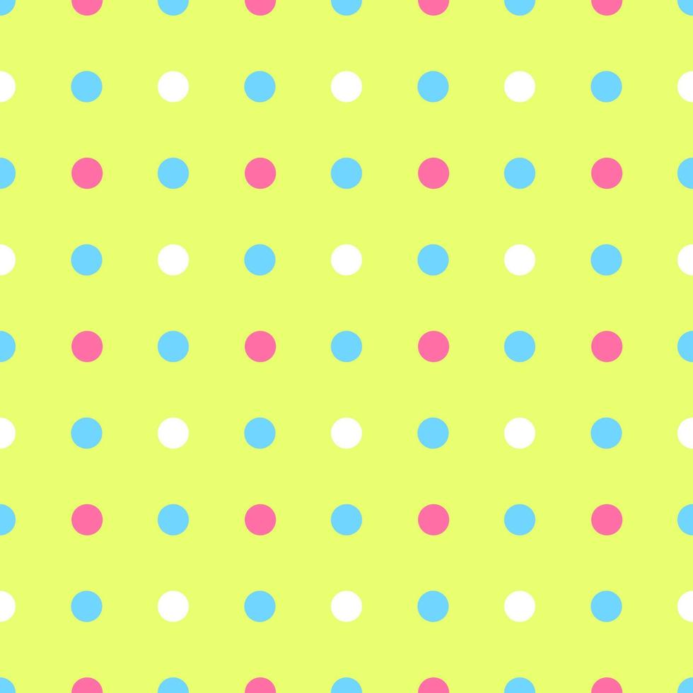 Spring easter background. Modern pattern. Decorative textile seamless pattern. Geometric texture. Kids graphic. Colorful geometric backdrop. Green color dots pattern vector