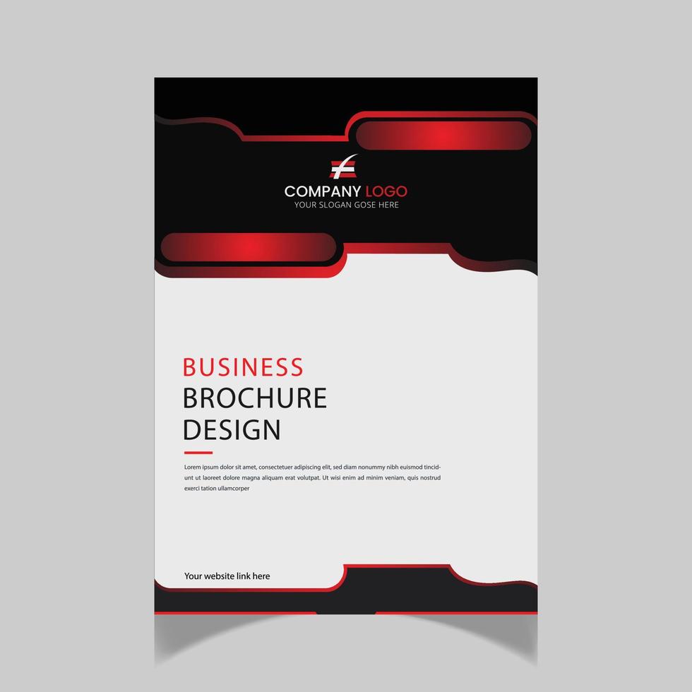 business brochure  design templated vector