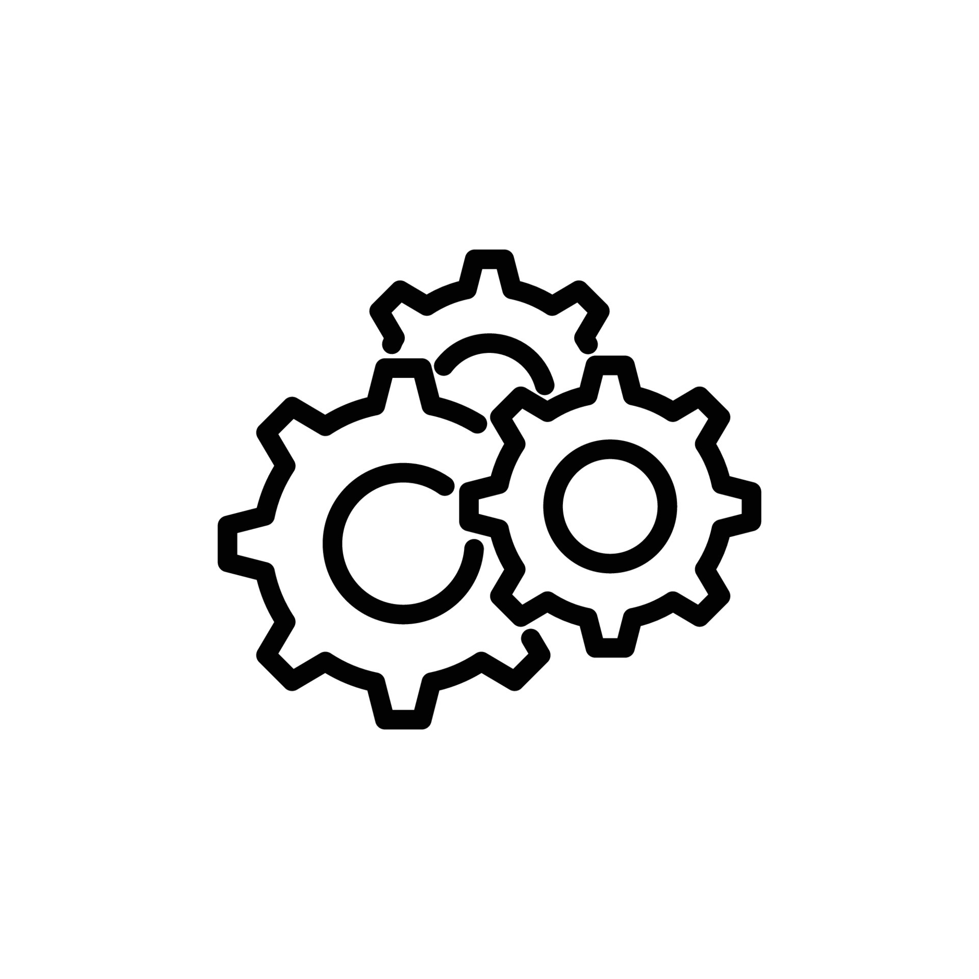 Gear Icon. Suitable For Setting Symbol. Line Icon Style. Simple Design  Editable. Design Template Vector 6796044 Vector Art At Vecteezy