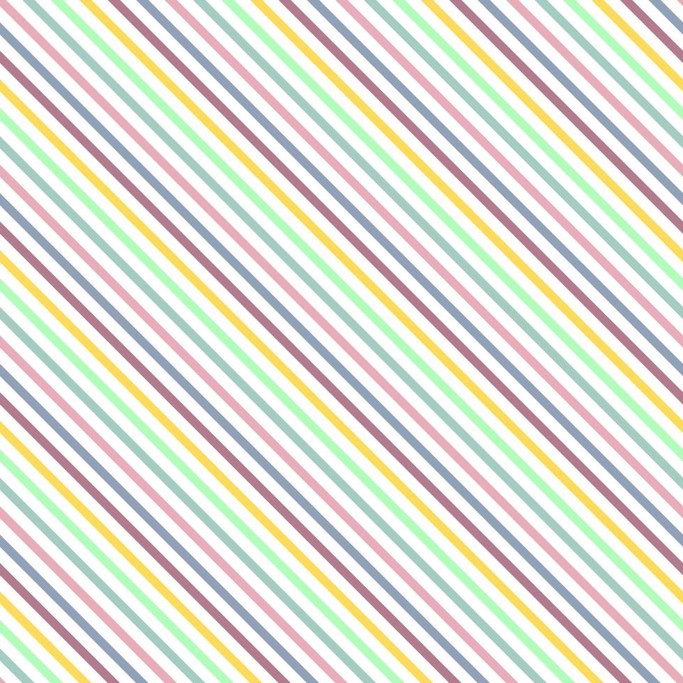 Pastel stripes in seamless pattern background vector