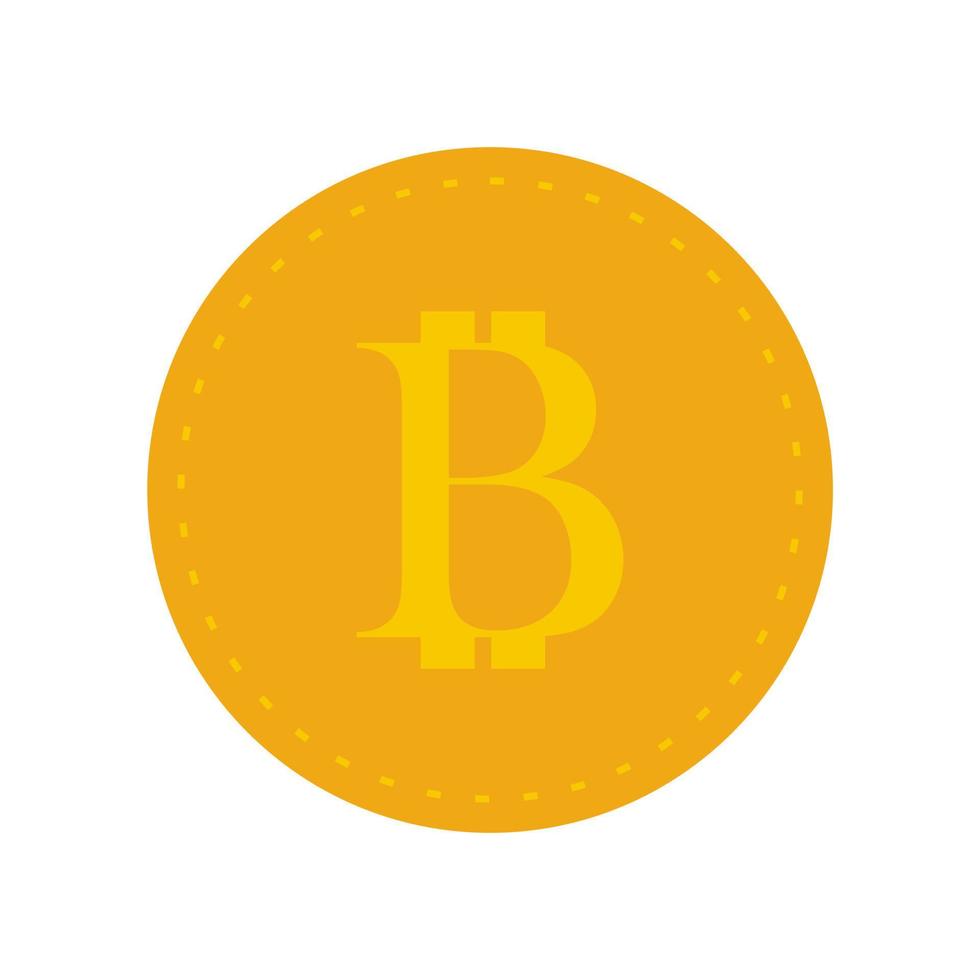 Cryptocurrency logo sign. digital money. block chain, finance symbol. vector