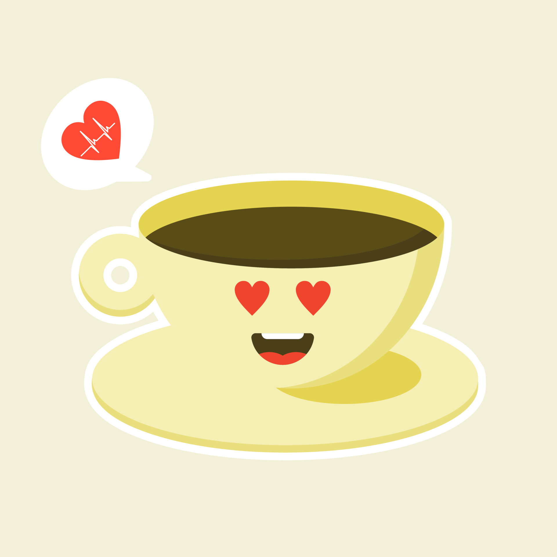 happy coffee character in flat style vector illustration. coffee cup cartoon character with funny expression 6797133 Vector Art at Vecteezy happy coffee character in flat style vector illustration. coffee cup cartoon character with funny expression 6797133 Vector Art at Vecteezy