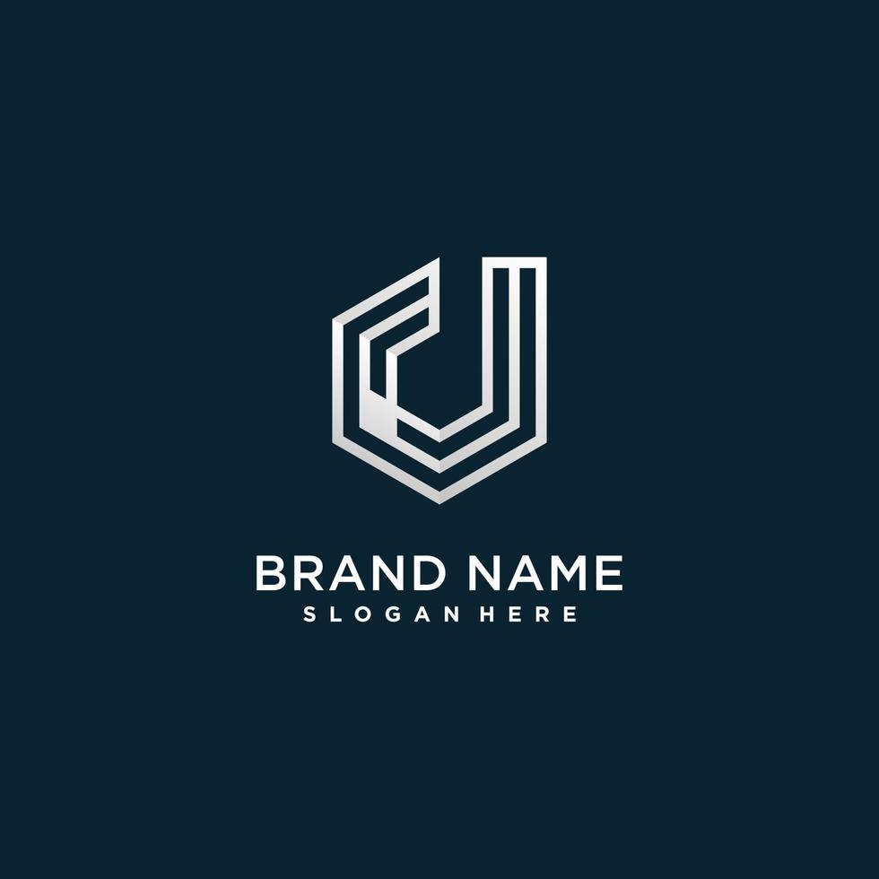 letter D logo with modern creative concept for company or person Premium Vector part 2