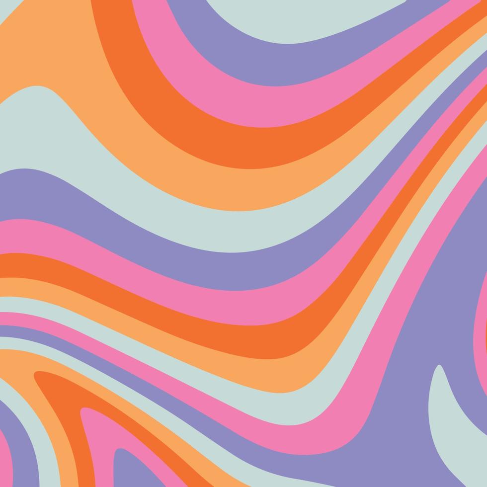 Retro background. Groovy background. vector