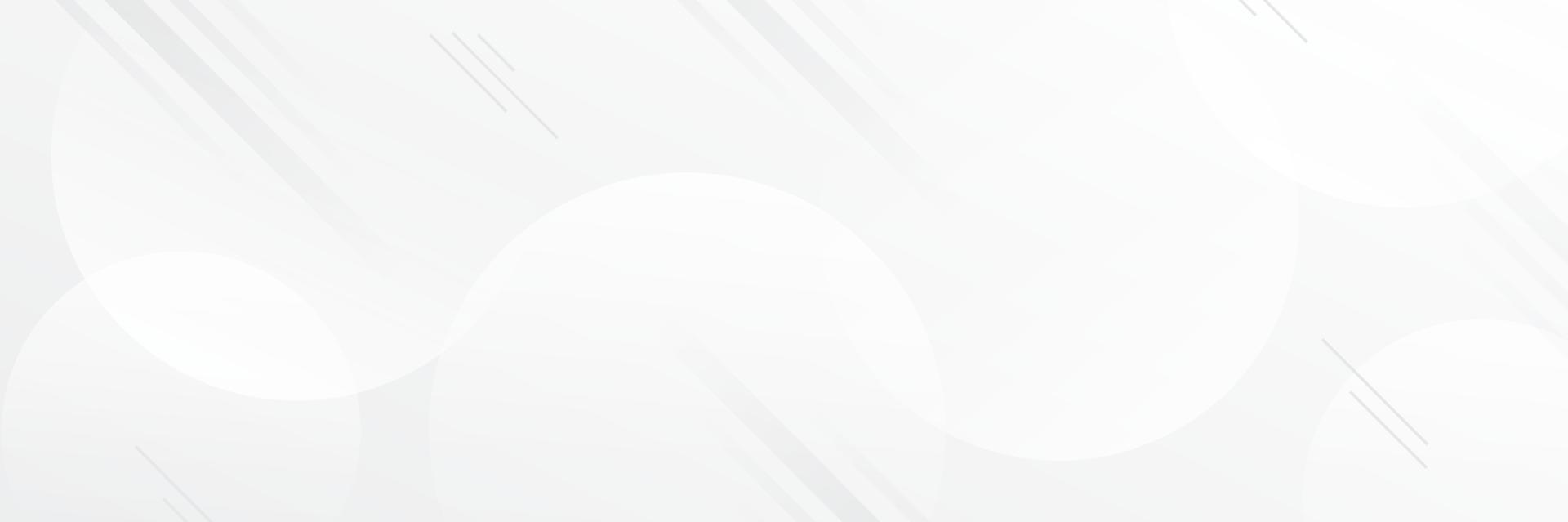Abstract geometric white and gray on light silver gradient background. Modern banner design. Vector Illustration