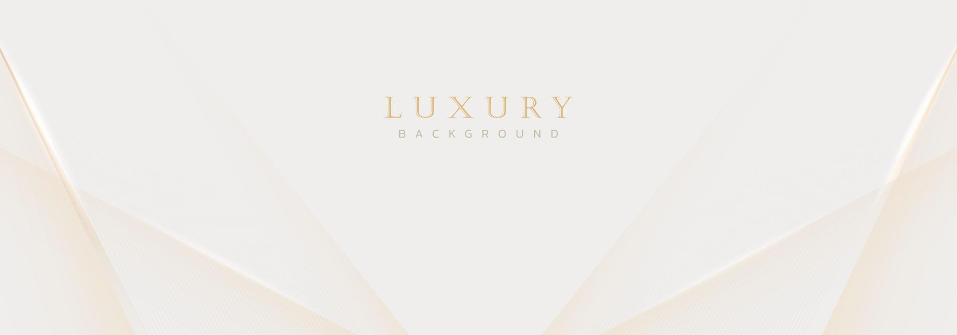 Abstract luxury gold background. Modern golden line wave design template. Premium soft cream with elegant geometric banner vector illustration