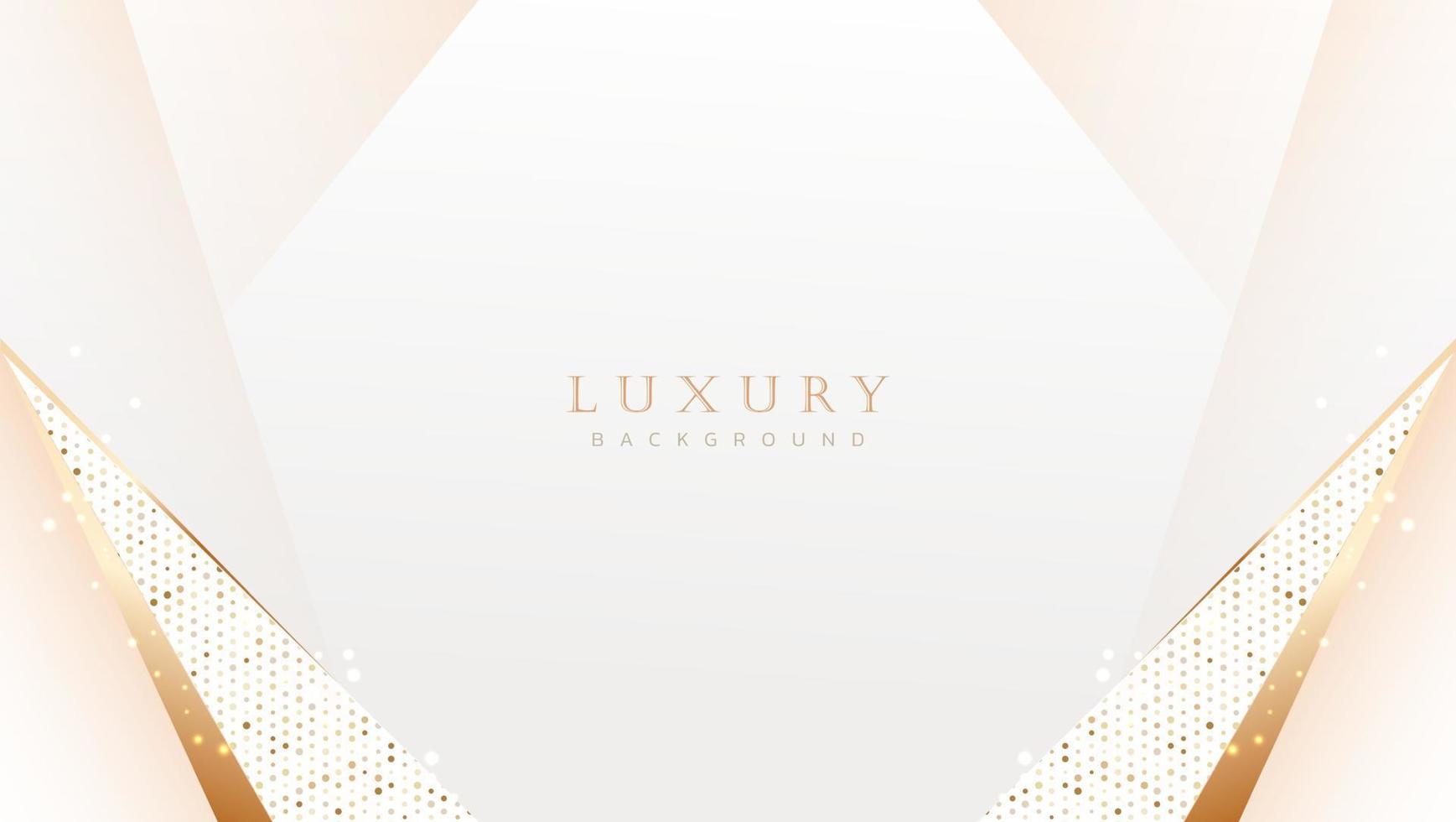 Abstract luxury gold background. Modern golden line wave design template. Premium soft cream with elegant geometric banner vector illustration