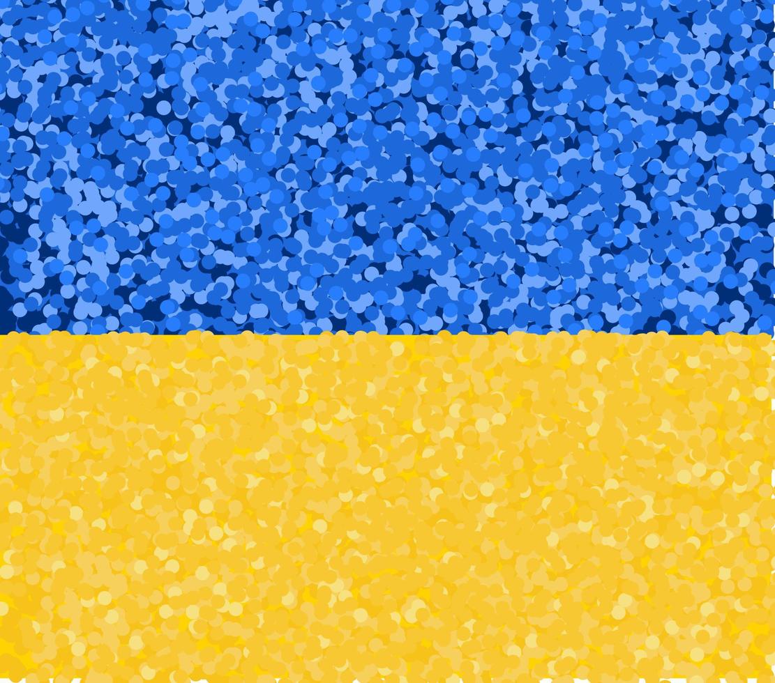 fondo de la bandera de ucrania. diseño de sublimación de vaso con gráfico patriótico. paz para los ucranianos. vector