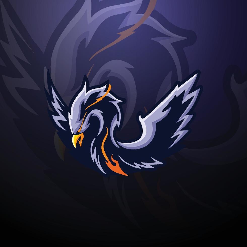 vector de diseño de logotipo de mascota de jugador