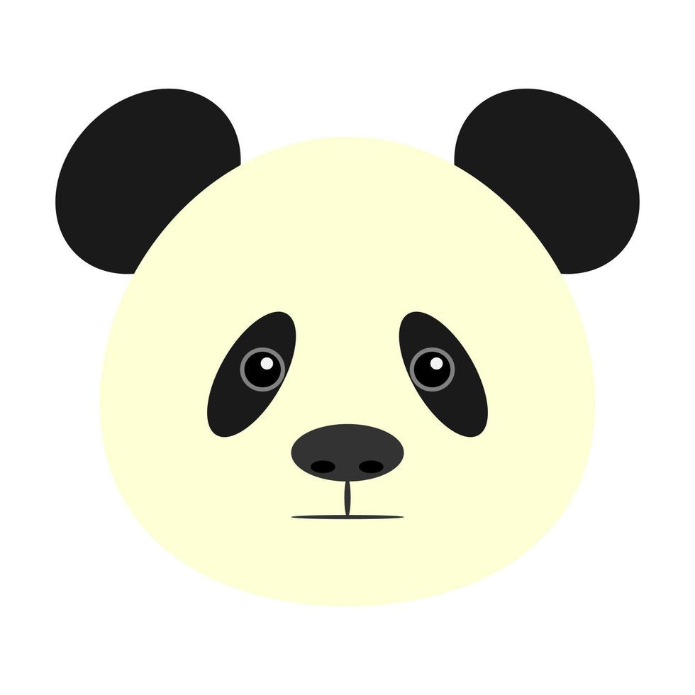 vector panda cute animal