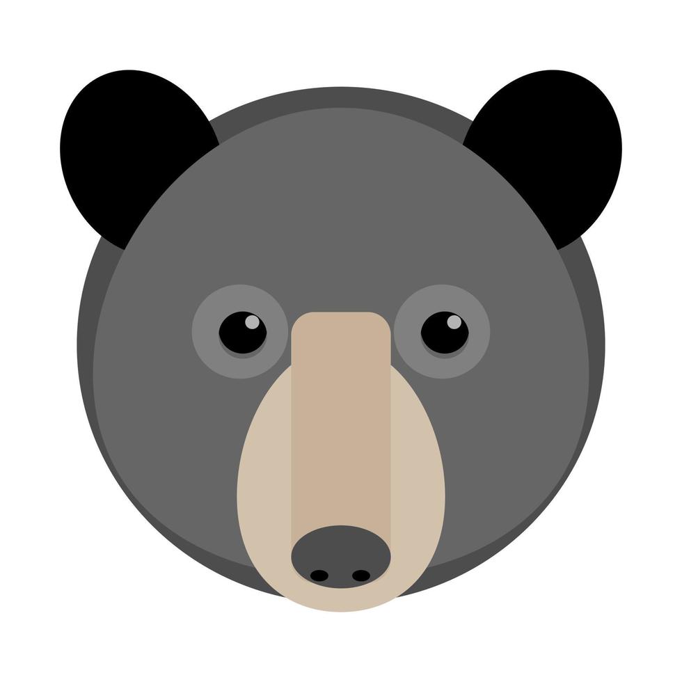 vector bear cute animal