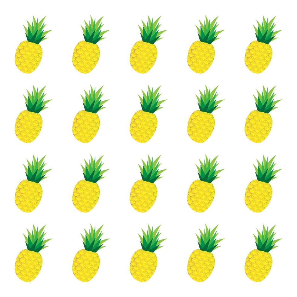 vector pineapple background