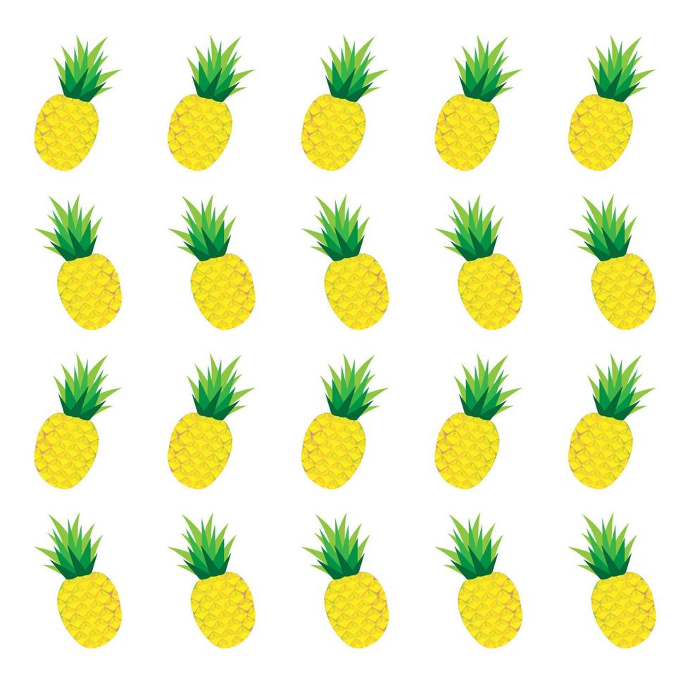 vector pineapple background
