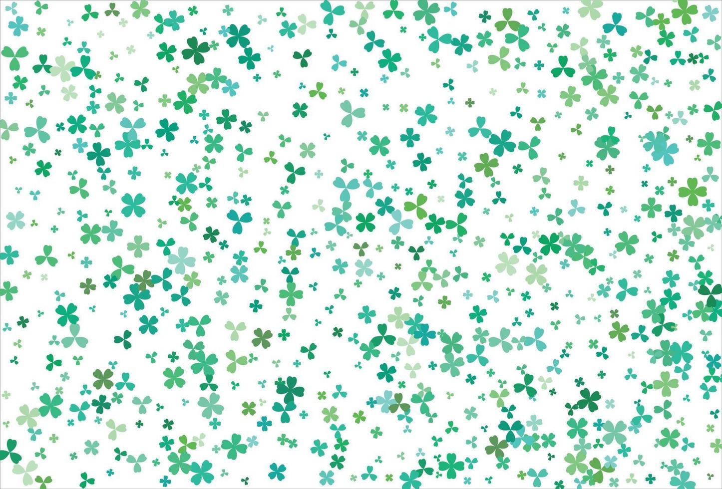 Clover background. Clover leaf, St. Patrick day background vector