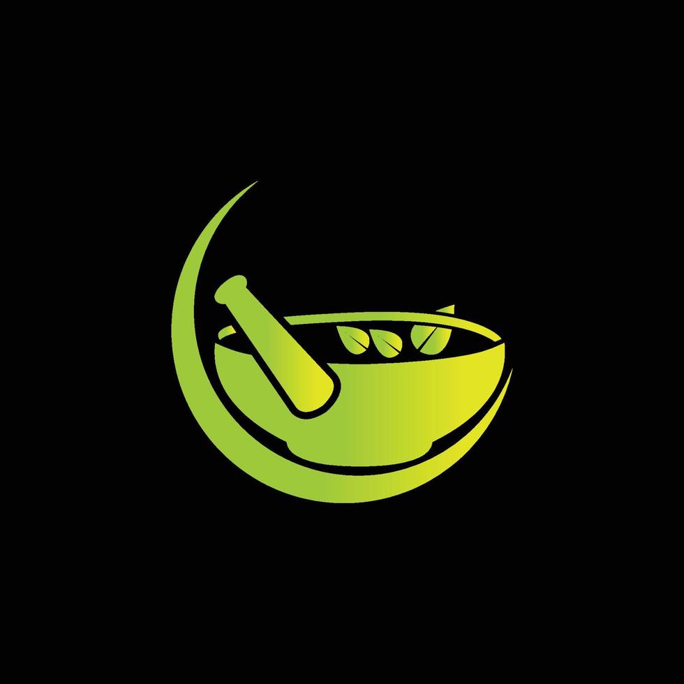 Creative traditional pharmacy logo design vector
