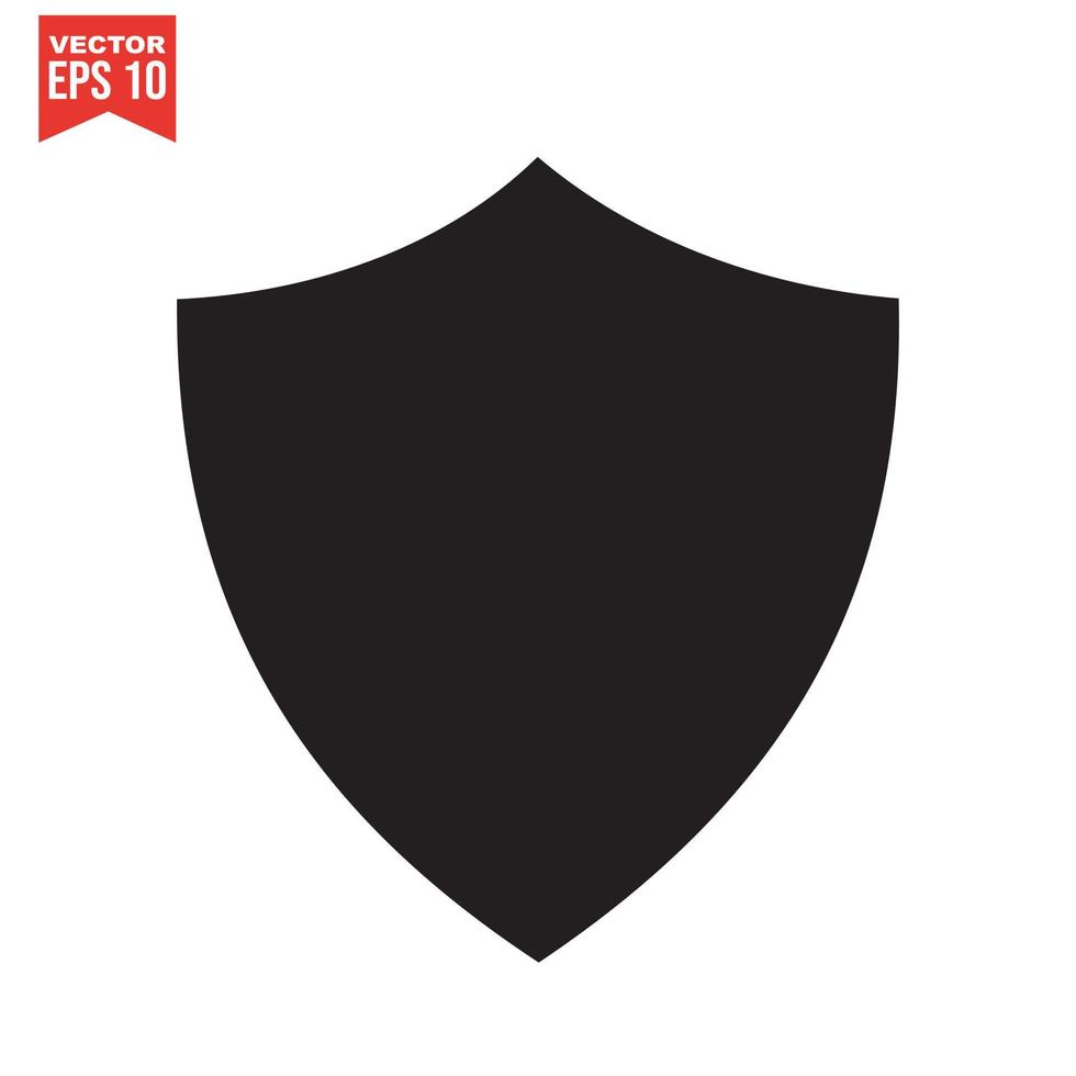 Shield Icon - Vector, Sign and Symbol for Design, Presentation, Website or Apps Elements. vector