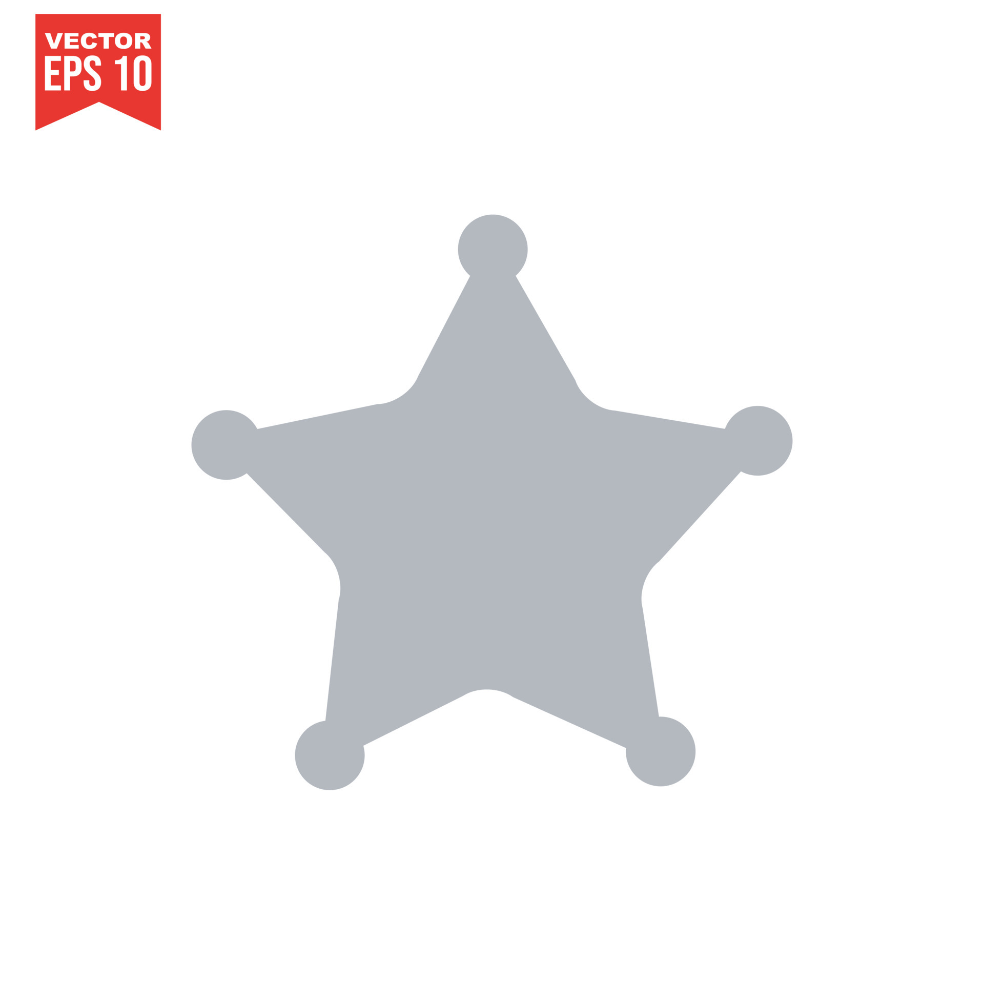 star icon vector on a white background 6800689 Vector Art at Vecteezy