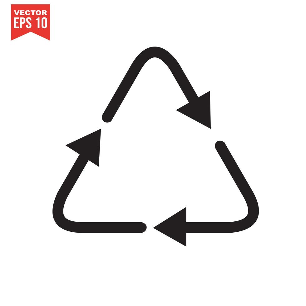 recycle icon set, vector eps10.