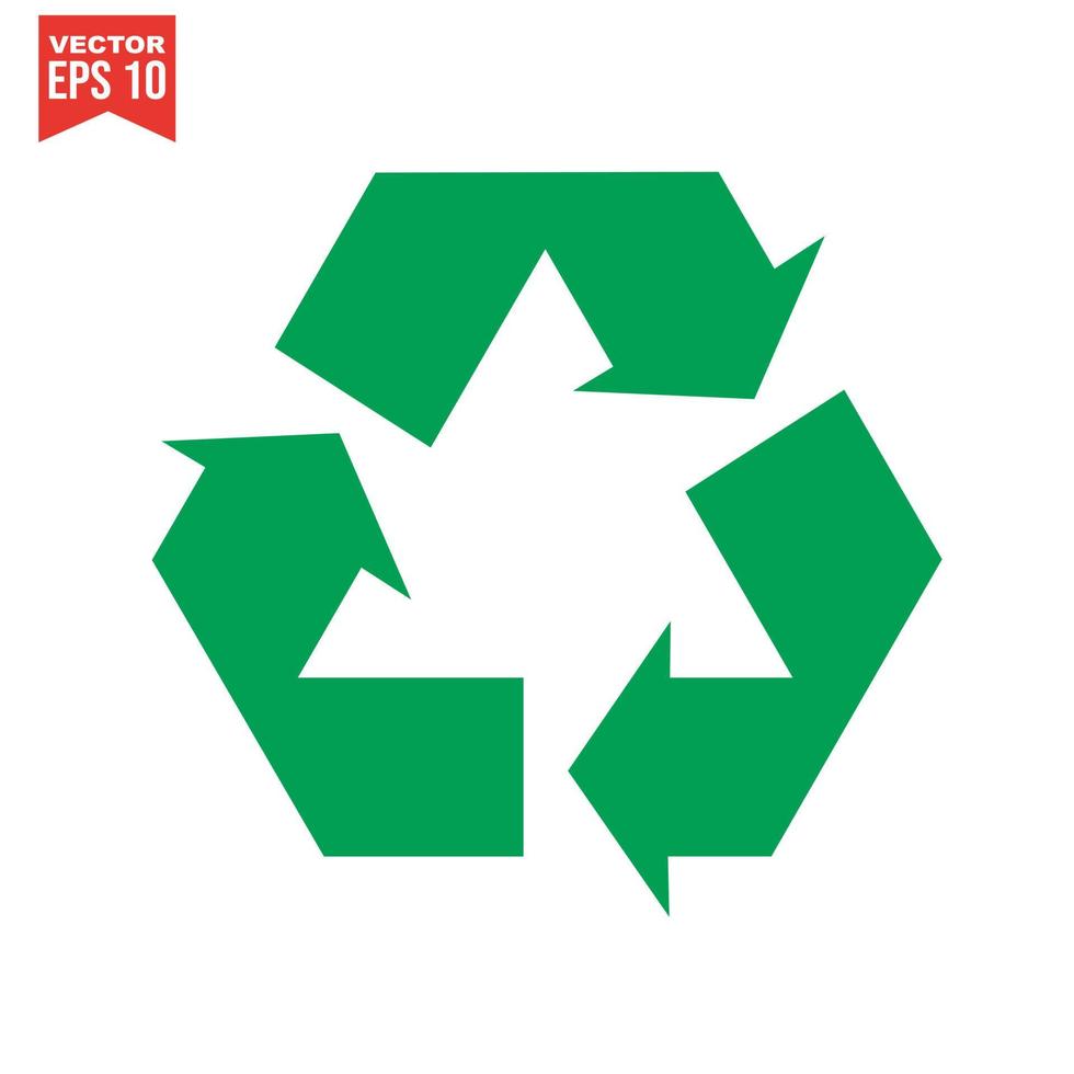 recycle icon set, vector eps10.