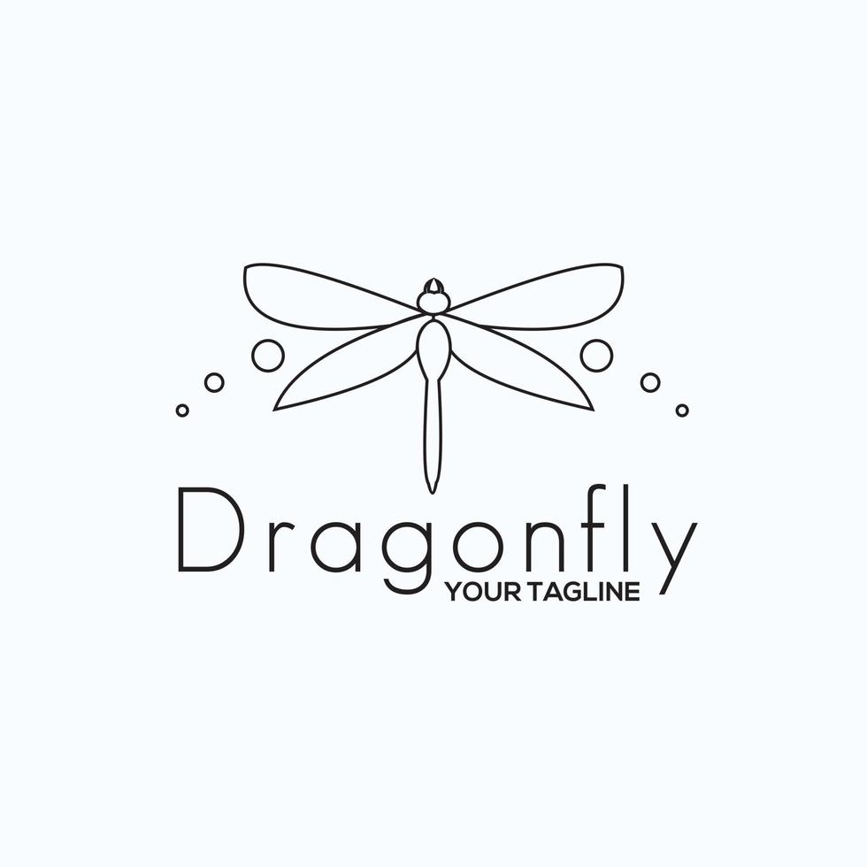 Insect stipple drawing isolated. Dragonfly and bug in trendy embroidery stippling and hatching, shading style. Vector