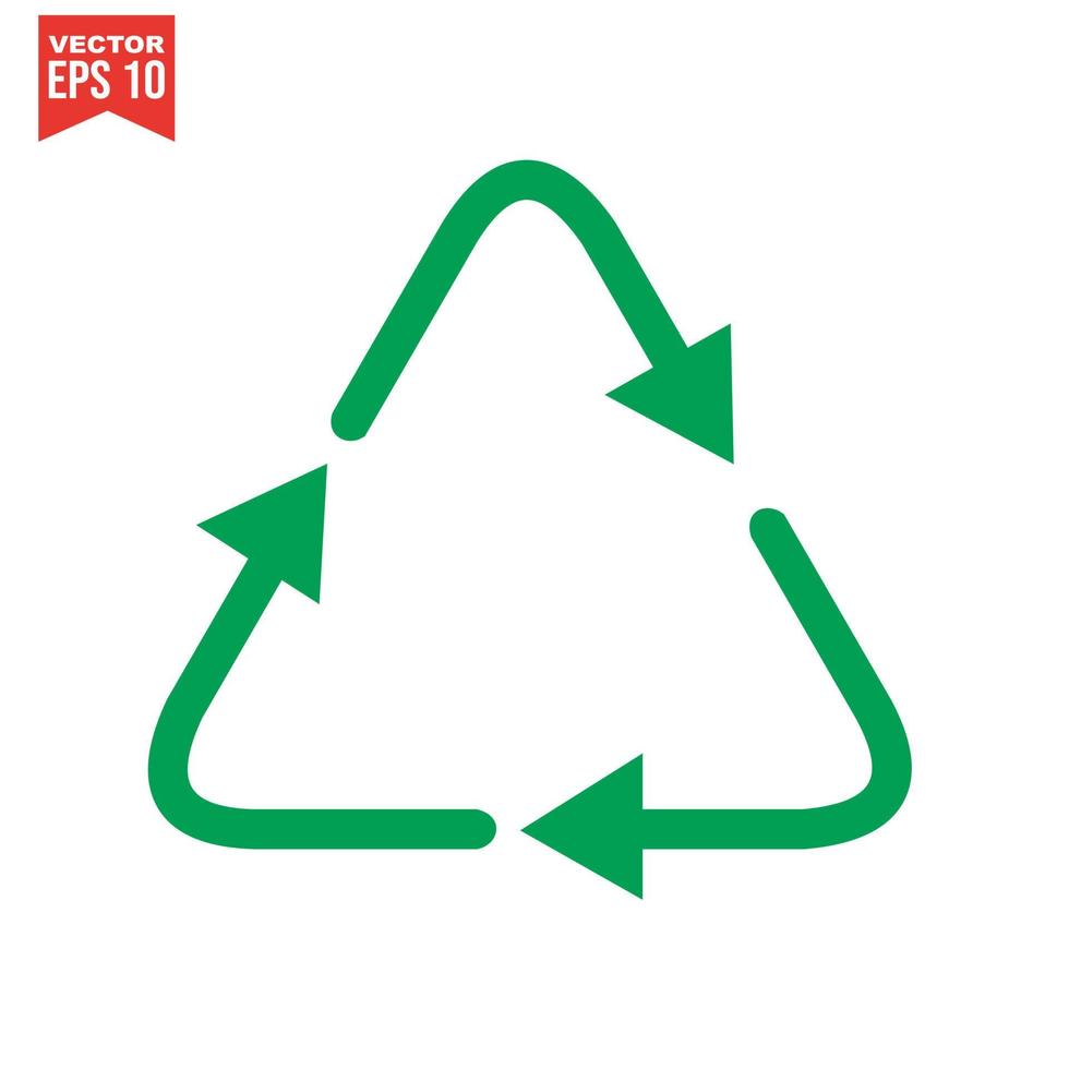 recycle icon set, vector eps10.