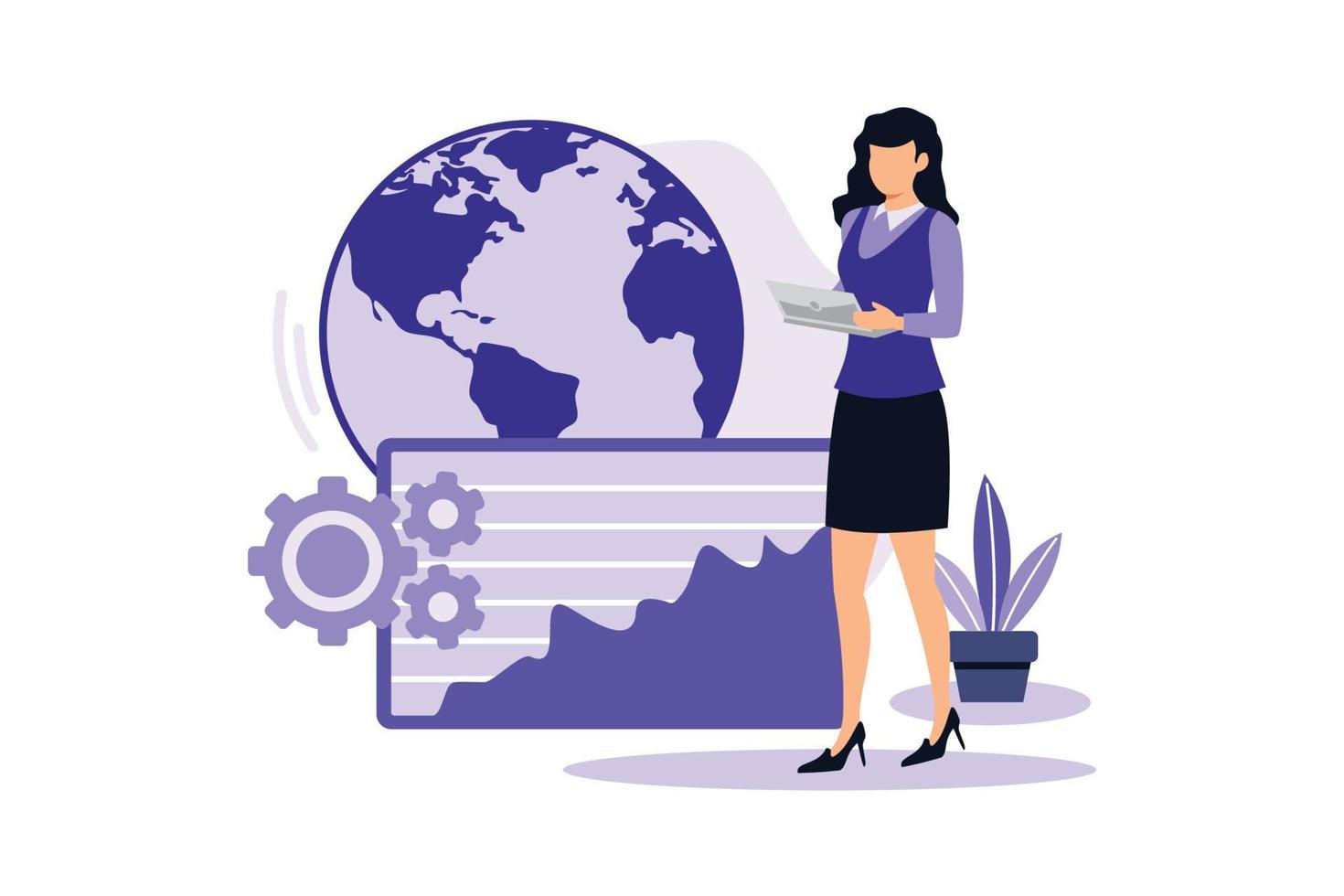 Intermediate consumption illustration exclusive design inspiration vector