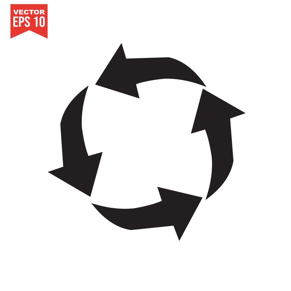 recycle icon set, vector eps10.