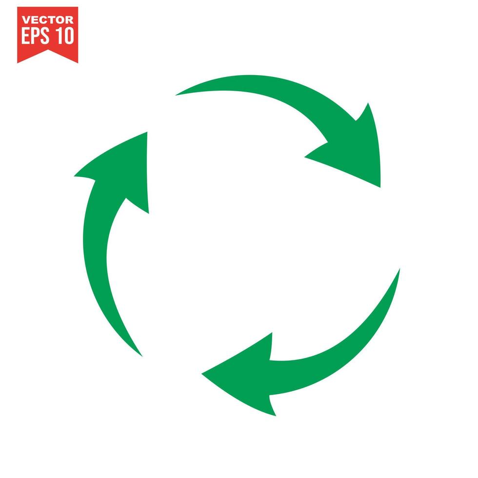 trash icons and recycle signs vector