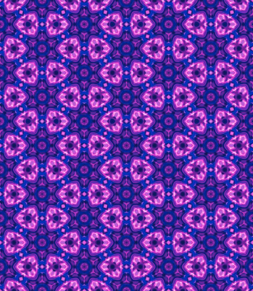 Purple, pink, blue and black color seamless pattern texture and template. Multicolored. Colorful ornamental graphic design. vector