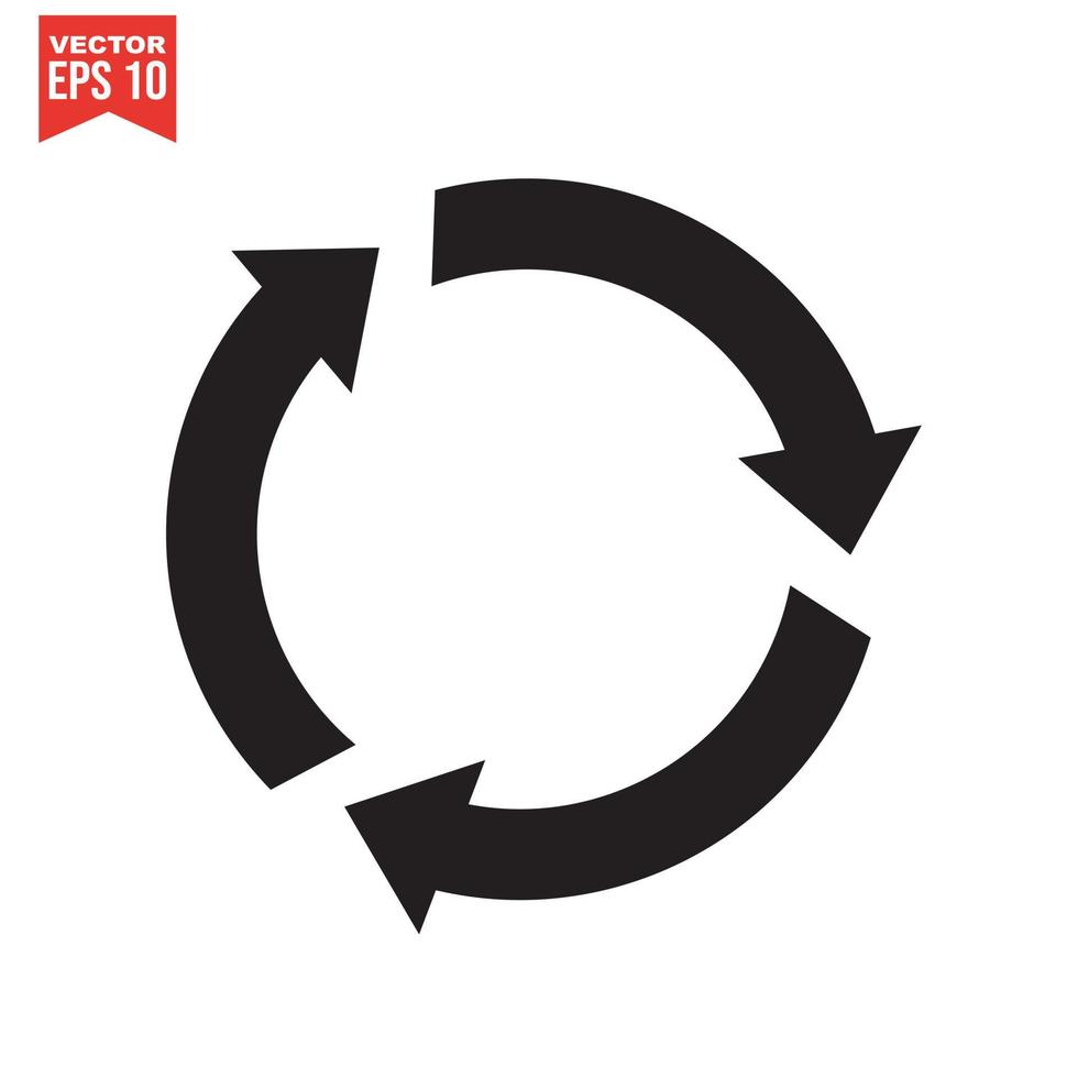 recycle icon set, vector eps10.