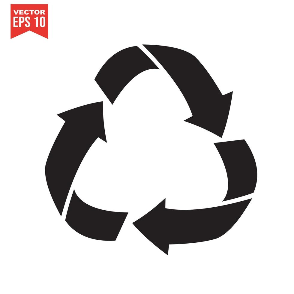 recycle icon set, vector eps10.