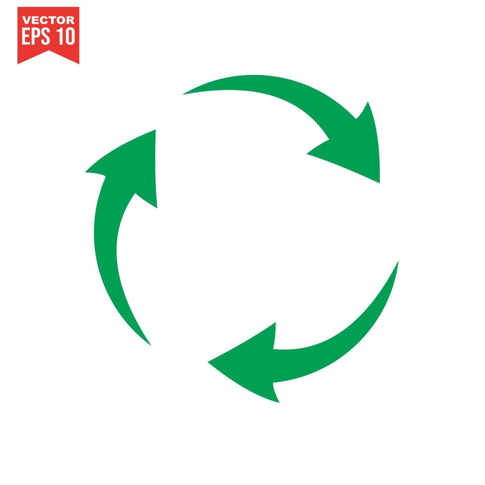 recycle icon set, vector eps10.