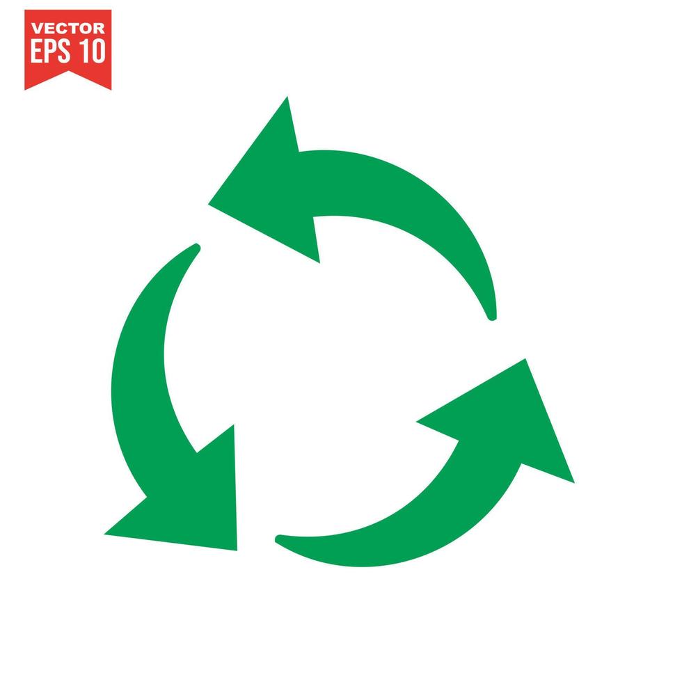 recycle icon set, vector eps10.