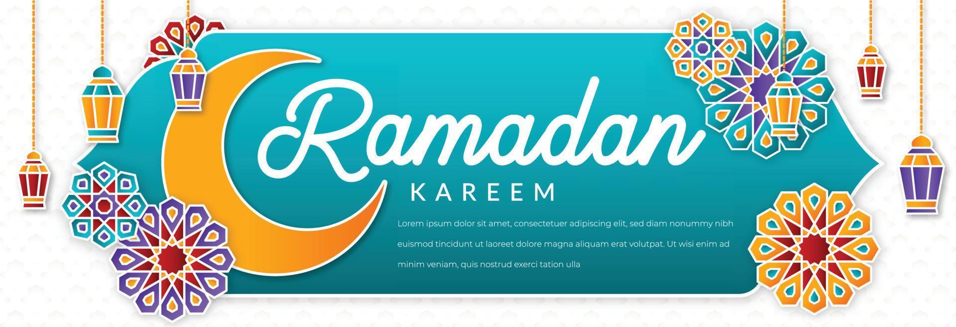 RAMADAN BACKGROUND 02 vector