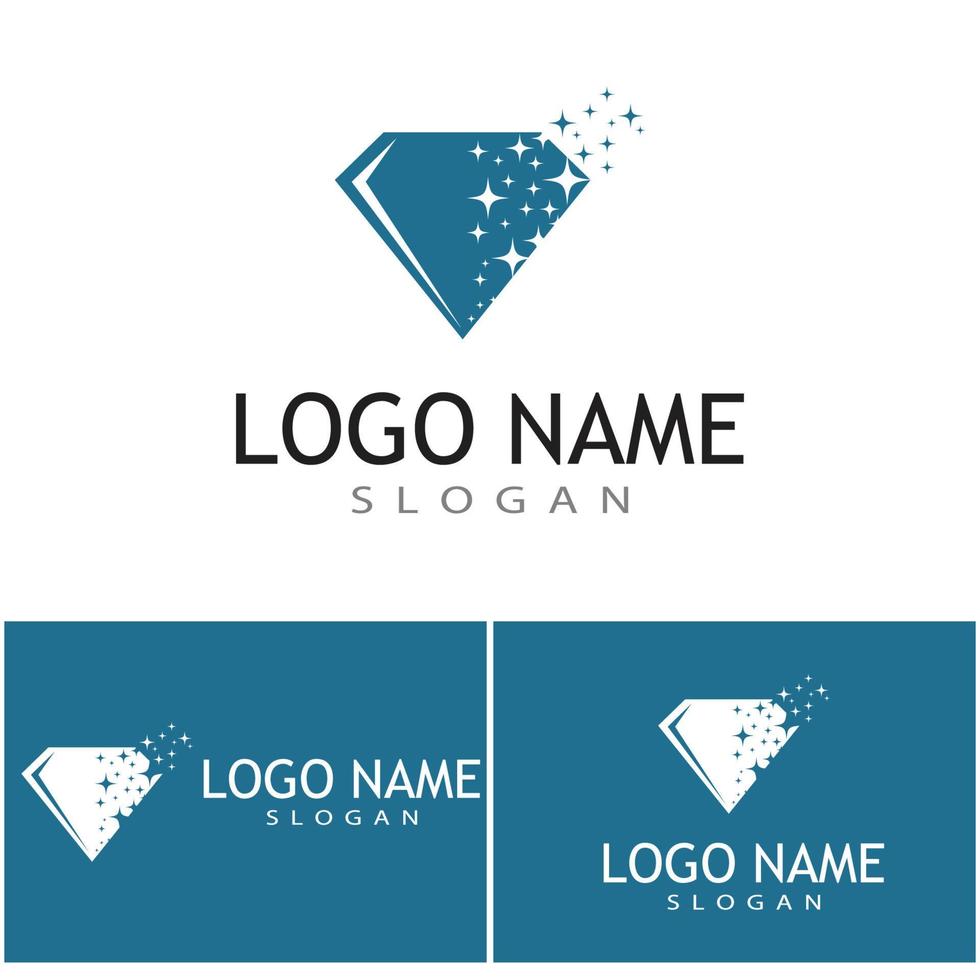 Diamond Logo Template vector icon illustration design