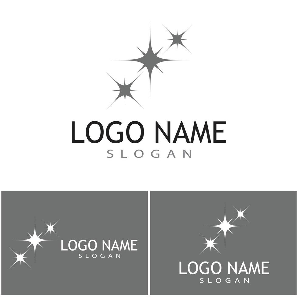Star icon Template vector illustration design