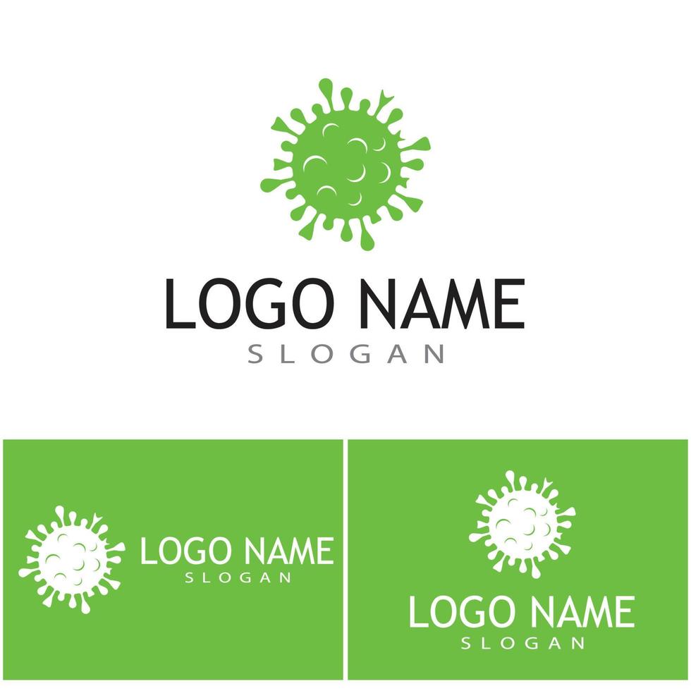 Bacterial Logo Template vector symbol nature