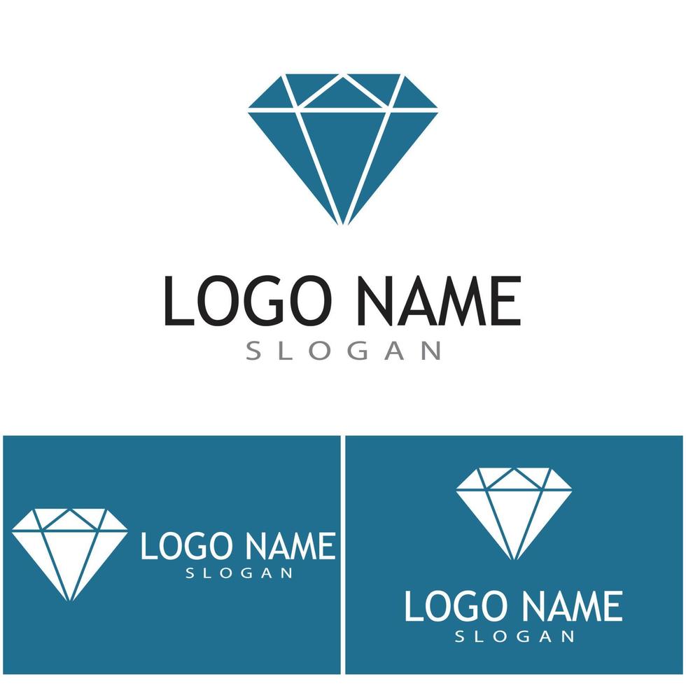 Diamond Logo Template vector icon illustration design