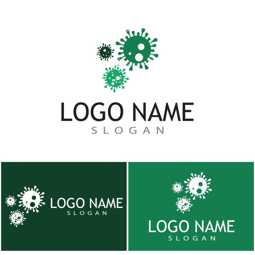 Bacterial Logo Template vector symbol nature