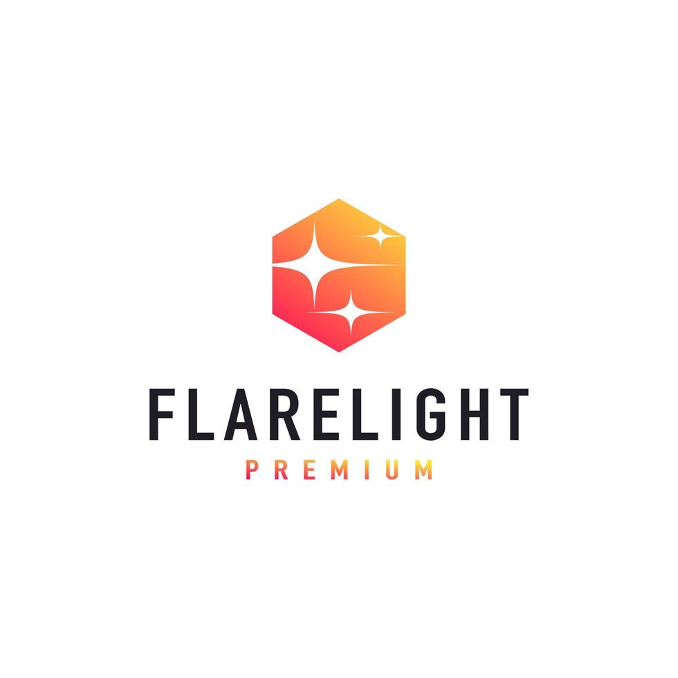 Flare Light Logo Vector Design Inspiration