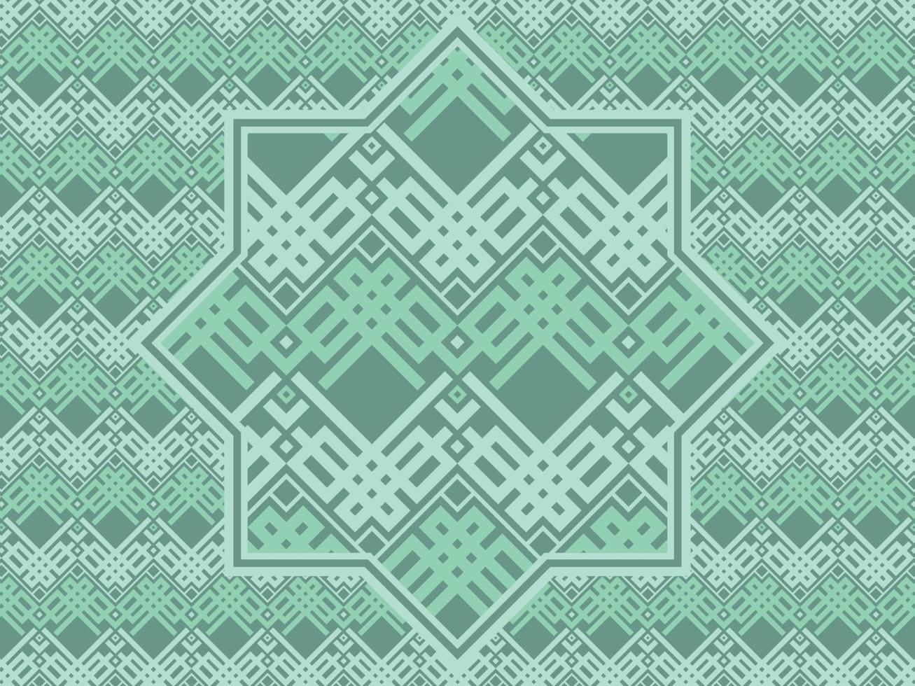 Seamless pattern with ethnic  ornamental vector