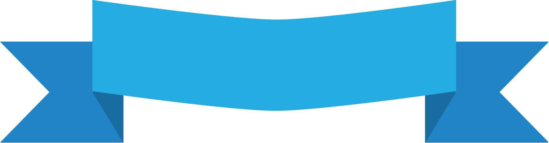 blue banner ribbon and label. blue banner ribbon and label sign. vector